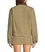 Bailey Rose Button Front Cord Collar Jacket - Image 2