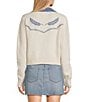 Bailey Rose Collared Western Cardigan - Image 2