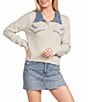 Bailey Rose Collared Western Cardigan - Image 1