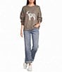 Bailey Rose Dalmatian Crew Neck Sweater - Image 3