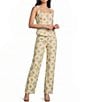 Bailey Rose Floral Print Wide Leg Jeans - Image 3