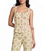 Bailey Rose Floral Square Neck Vest - Image 1