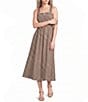 Bailey Rose Gingham Midi Dress - Image 1