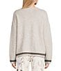 Bailey Rose Goodluck Pullover Sweater, Color:Grey - Image 2