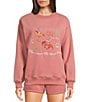 Bailey Rose Western Horse Rodeo Sweater, Color:Vintage Rose - Image 1