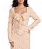 Bailey Rose Long Sleeve Coordinating Rosette Top - Image 1