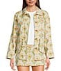 Bailey Rose Long Sleeve Floral Print Jacket - Image 1