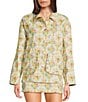 Bailey Rose Long Sleeve Floral Print Jacket - Image 3