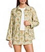Bailey Rose Long Sleeve Floral Print Jacket - Image 1