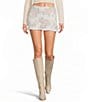 Bailey Rose Rosette Mini Skirt - Image 1