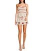 Bailey Rose Sleeveless Cinched Coordinating Top, Color:Ecru - Image 3