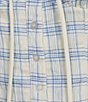 Bailey Rose Sleeveless Peter Pan Plaid Coordinating Top - Image 4