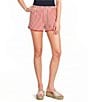 Bailey Rose Stripe Knit Pull On Shorts - Image 1