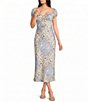 Bailey Rose Western Midi Dress - Image 1