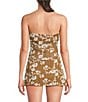 Bailey Rose Woven Strapless Mesh Top - Image 2