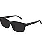Balenciaga Men's Daily 56mm Rectangular Sunglasses - Image 1