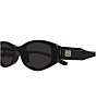 Balenciaga Women's Nova 53mm Geometric Sunglasses - Image 3