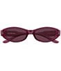 Balenciaga Women's Nova 53mm Geometric Sunglasses - Image 2