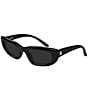 Balenciaga Women's Palma 55mm Geometric Sunglasses - Image 1