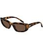 Balenciaga Women's Palma 55mm Geometric Sunglasses - Image 1