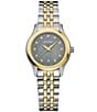 Balmain Paris Women's Quartz Analog Two Tone Mother-Of-Pearl Dial Stainless Steel Bracelet Watch - Image 1