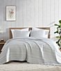 Color:Glacier Gray - Image 1 - Bamboo Bliss by Royal Heritage Drift Quilt Mini Set