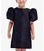 Color:Black - Image 4 - Big Girls 7-16 Short Sleeve Giselle Mini Dress