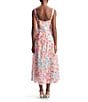 Bardot Lilah Floral Print Sweetheart Neck Sleeveless Corset Midi Dress, Color:Pink Floral - Image 2