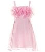 Color:Lili Pink - Image 1 - Little/Big Girls 4-16 Fleurette Mini Dress