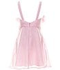 Color:Lili Pink - Image 2 - Little/Big Girls 4-16 Fleurette Mini Dress