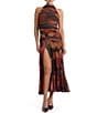 Bardot Natalya Printed Mesh Midi Dress - Image 1