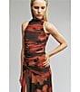 Bardot Natalya Printed Mesh Midi Dress - Image 5