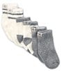 Barefoot Dreams Baby 3-Pack Socks, Color:Blue - Image 1