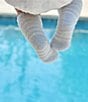 Color:Blue - Image 3 - Baby Newborn-6 Months CozyChic Lite® Socks 3-Pack