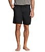 Barefoot Dreams Barefoot Dreams Malibu Collection® Butterchic 7#double; Sleep Shorts, Color:Black - Image 1