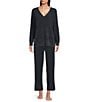 Color:Tidewater - Image 3 - Cozy Chic Ultra Lite Ankle Length Coordinating Sleep Pants