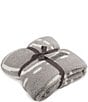 Color:Oyster/Pearl - Image 2 - CozyChic® Covered In Prayer® Collection Throw Blanket
