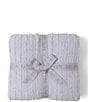 Color:Oyster - Image 1 - CozyChic® Angular Rib Throw Blanket