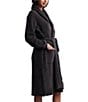 Barefoot Dreams CozyChic® Blanket Stitch Robe, Color:Carbon - Image 3