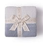 Barefoot Dreams CozyChic® Costa Block Stroller Blanket, Color:Moon Water - Image 4
