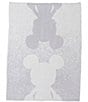 Color:Malibu Mist/Cream - Image 1 - CozyChic Disney Classic Mickey Confetti Throw Blanket