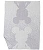 Color:Malibu Mist/Cream - Image 2 - CozyChic Disney Classic Mickey Confetti Throw Blanket