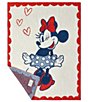 Barefoot Dreams CozyChic® Disney Minnie Love Stroller Blanket - Image 2