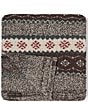 Barefoot Dreams CozyChic Fair Isle Print Oblong Scarf - Image 3