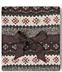 Barefoot Dreams CozyChic Fair Isle Print Oblong Scarf - Image 4