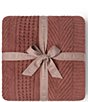 Barefoot Dreams CozyChic Holiday Waffle Cable Throw - Image 3