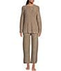 Barefoot Dreams CozyChic Lite® Coordinating Textured Pullover, Color:Nickel - Image 3