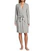 Barefoot Dreams CozyChic Lite® Ribbed Robe, Color:Moonwater - Image 1