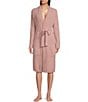 Color:Teaberry - Image 1 - CozyChic Lite® Ribbed Robe