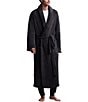 Barefoot Dreams CozyChic® Long Sleeve Belted Robe, Color:Carbon - Image 1